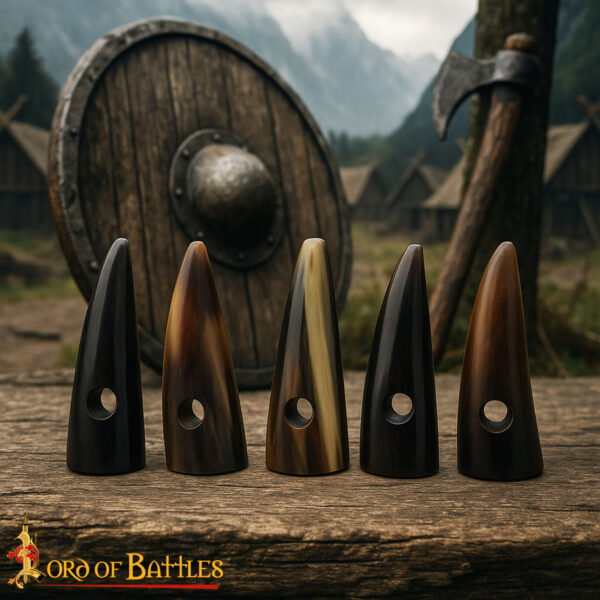 Horn Toggles Handcrafted from Genuine Ox Horn Set of 5 - Image 8