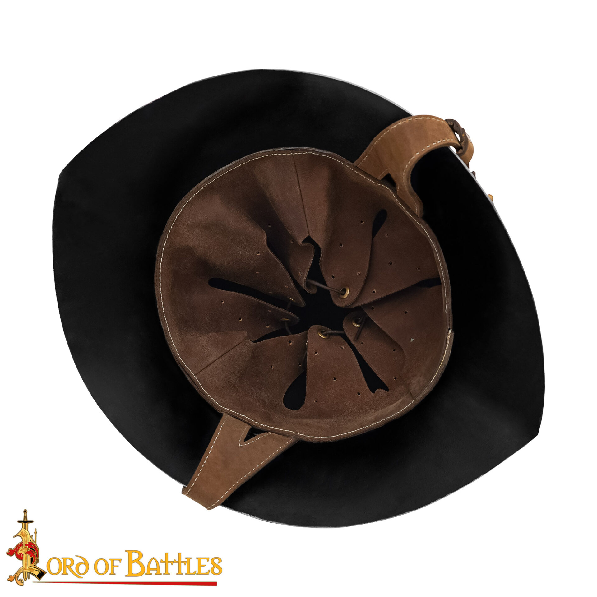 15th Century Steel Burgundian Kettle Helmet-2242PL14 4