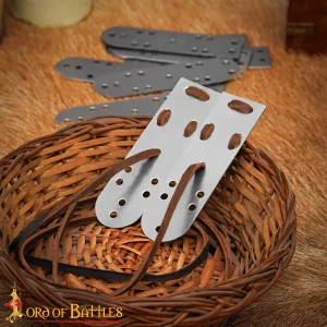 Birka Lamellar Scales 100 pieces Loose Steel Lamellae for Viking/Rus/Khazar Armor