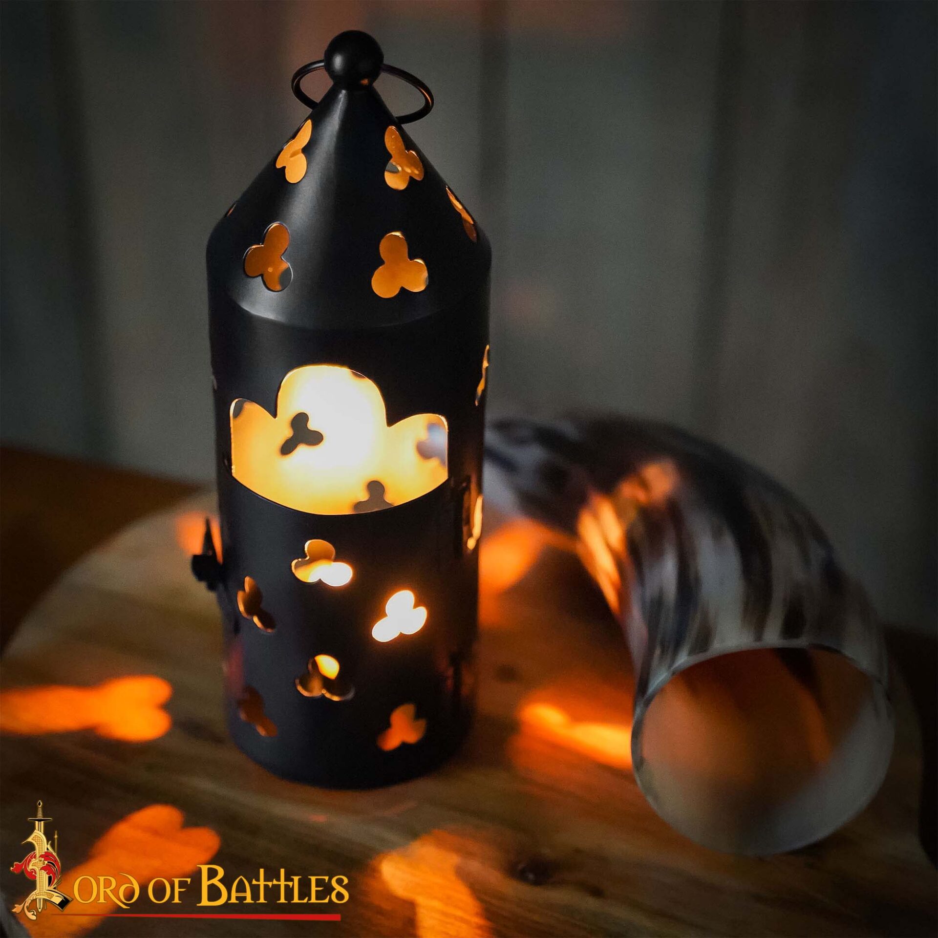 Medieval Iron Lantern-8501 7