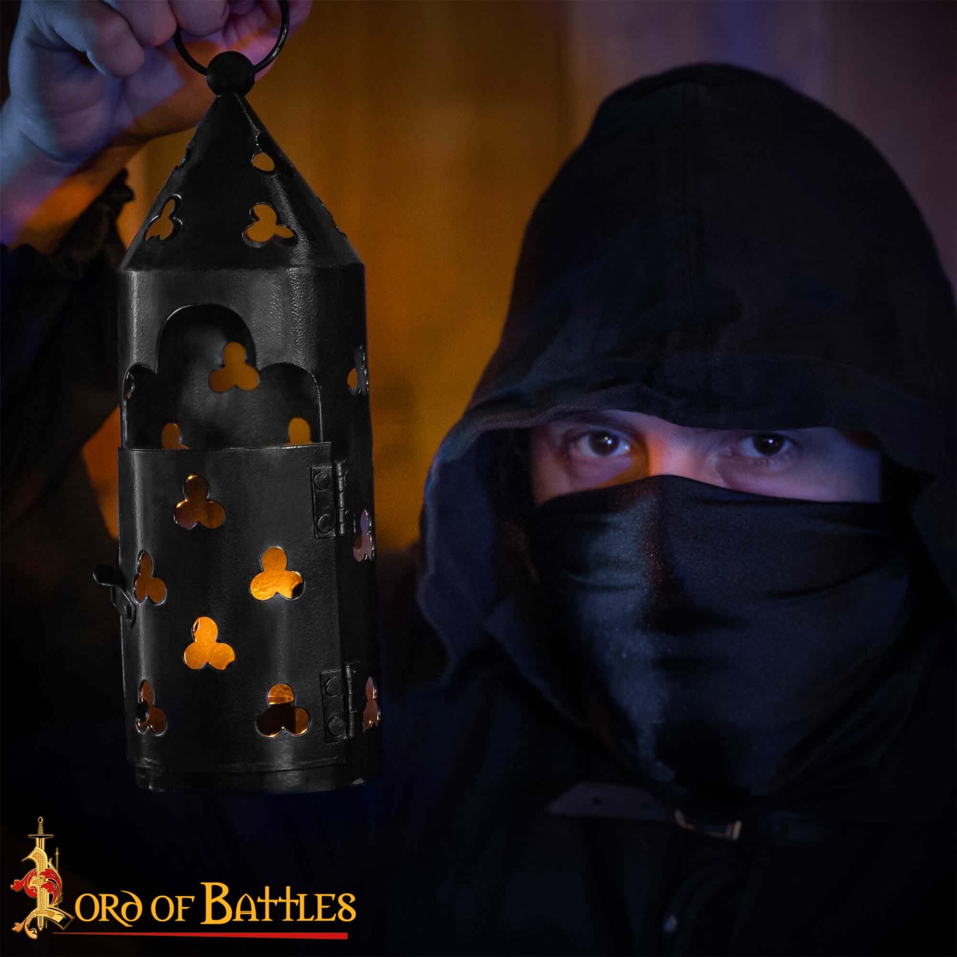 Medieval Iron Lantern-8501 8