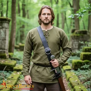 Medieval Sword Baldric black