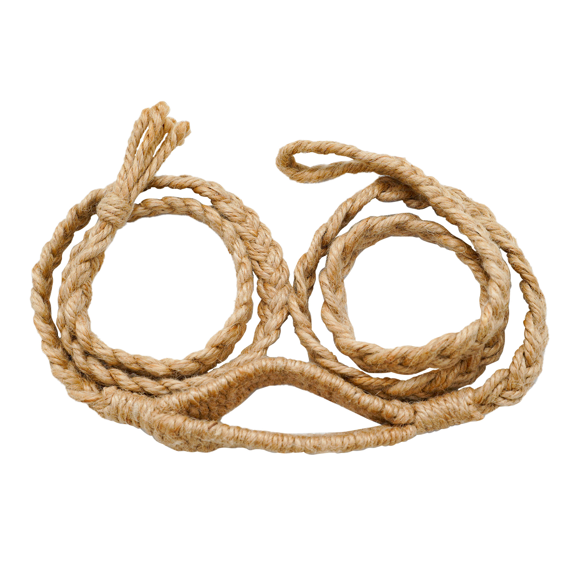 ✨ Historic Balearic Roman Greek Sling Handcrafted Braided Jute