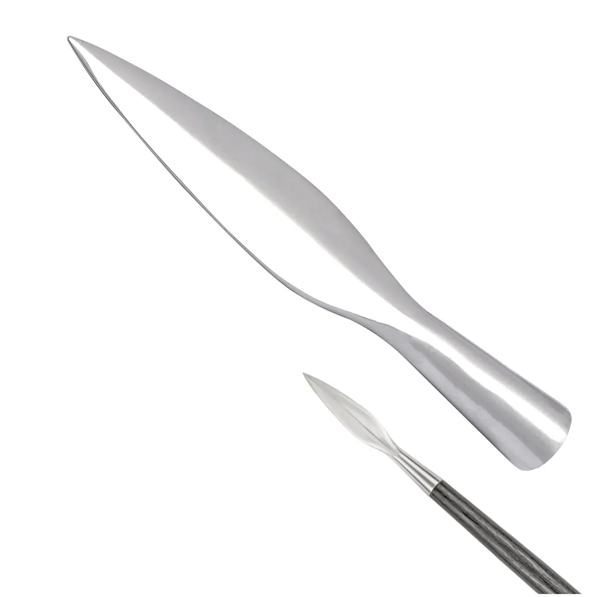 Medieval Leaf Spear Head Medieval Leaf Spear Head - Image 4
