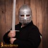 12th Century Steel Crusader Spangenhelm Helmet 2228 1