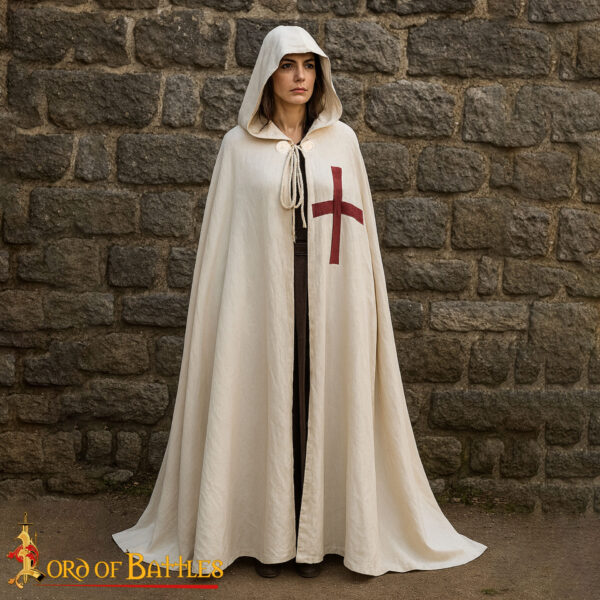 Crusader's Cape of heavy cotton - Image 2