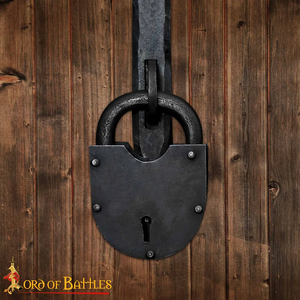 Iron Medieval Padlock Iron with Keys Iron Medieval Padlock Iron with Keys - Image 8