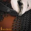 13th Century Medieval Chainmail Loose Rings Mild Steel Butted 10mm16g 815BK 5