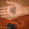 13th Century Medieval Chainmail Loose Rings Mild Steel Butted 10mm16g 815BK 6