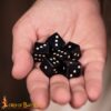 13th Century Medieval Hand Carved Bone Dice Gaming Set 4406 6pcs 5