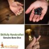 13th Century Medieval Hand Carved Bone Dice Gaming Set 4406 6pcs 6