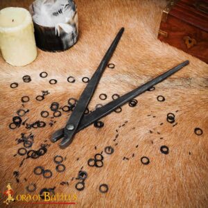 Round Riveting Blacksmith's Tool for 9 mm Rings DIY Chainmail Armor