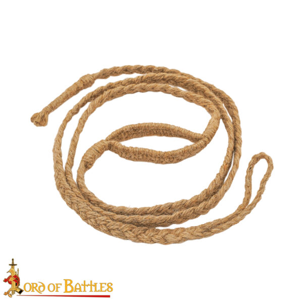 Historic Balearic Roman Greek Sling Handcrafted Braided Jute Cords - Image 6