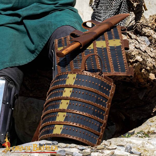 Viking/Russ Blackened Lamellar Scale Skirt - Image 2