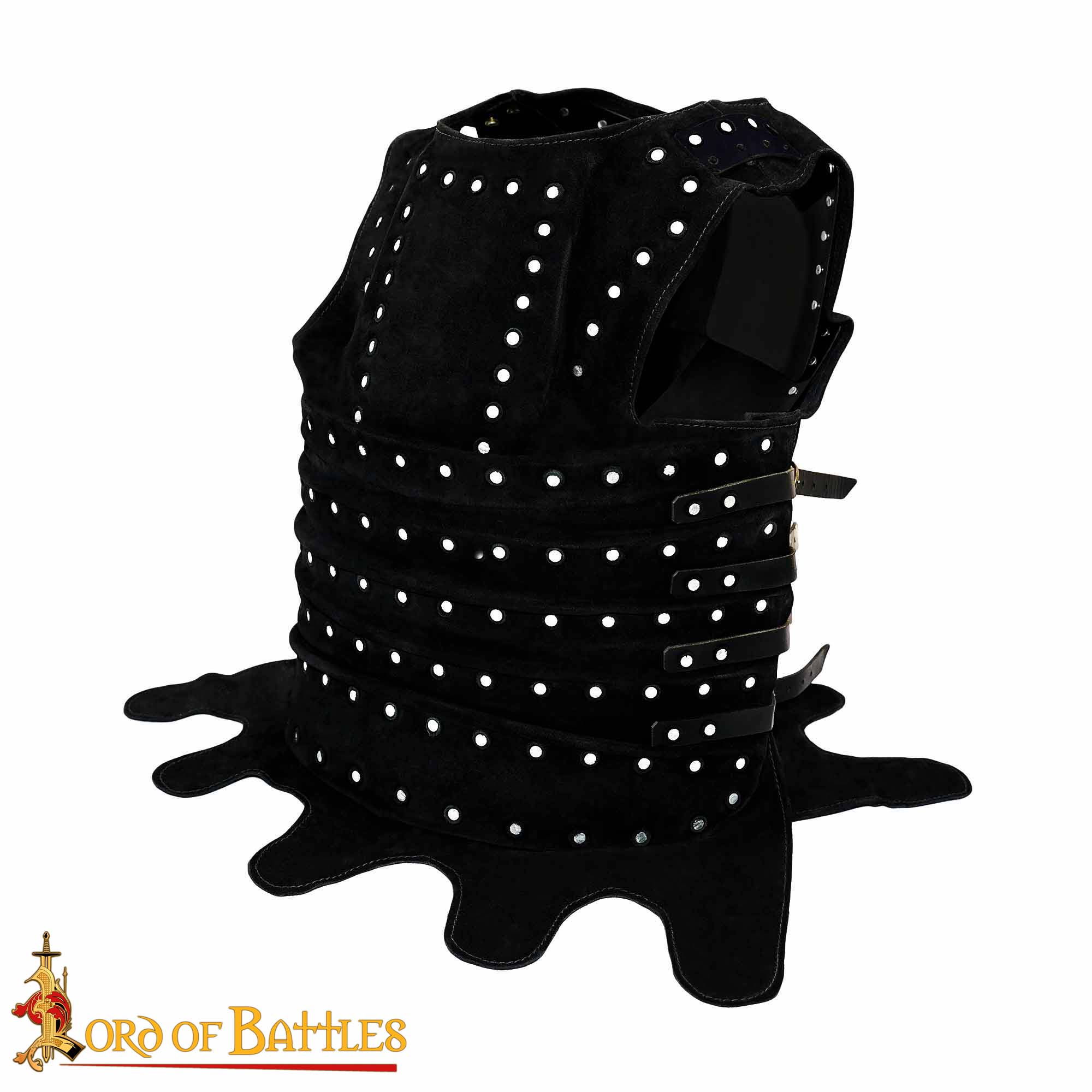 14th Century Kusnacht Brigandine Suede Steel Plate Armor - 25385 3