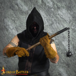 Late Medieval Spiked Ball Flail for Historical Reenactments