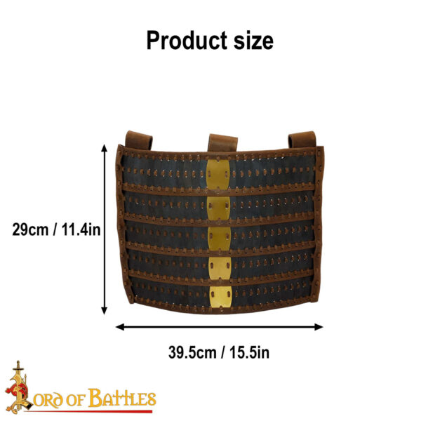 Viking/Russ Blackened Lamellar Scale Skirt - Image 3