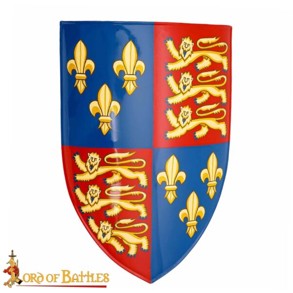 King Henry IV Shield Royal Coat of Arms Decorative Shield - Image 4