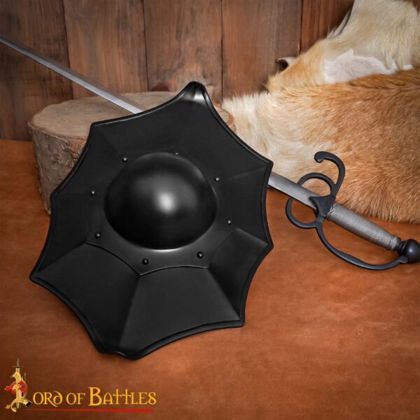 Medieval Talhoffer Buckler Shield Fencing - Image 9