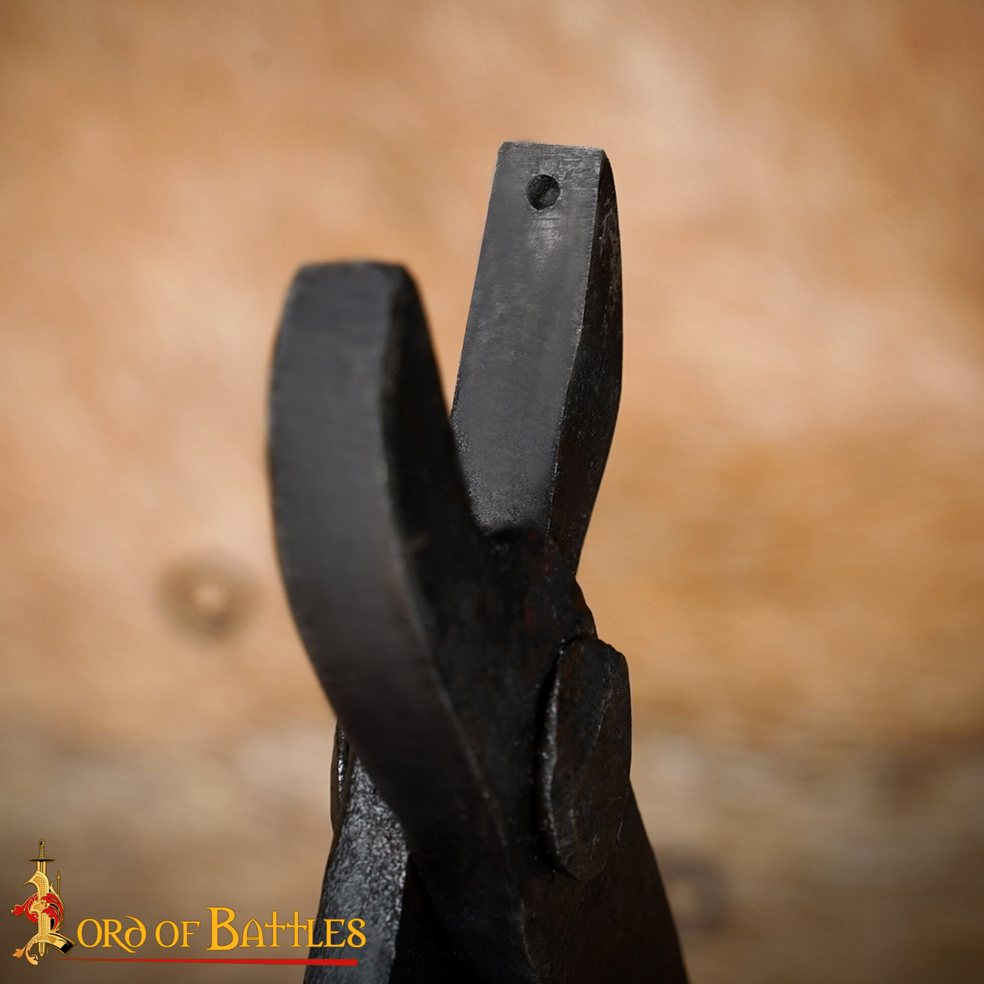 15th Century Medieval Hand-Forged Iron Chainmail Rivet Pliers Tool-791N 6