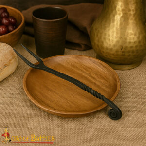 Viking Pot Fork Hand Forged Iron Camping Accessory