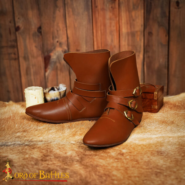Late Medieval Buckled Boots - Image 5