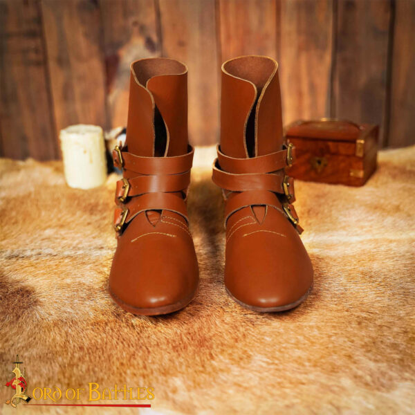 Late Medieval Buckled Boots