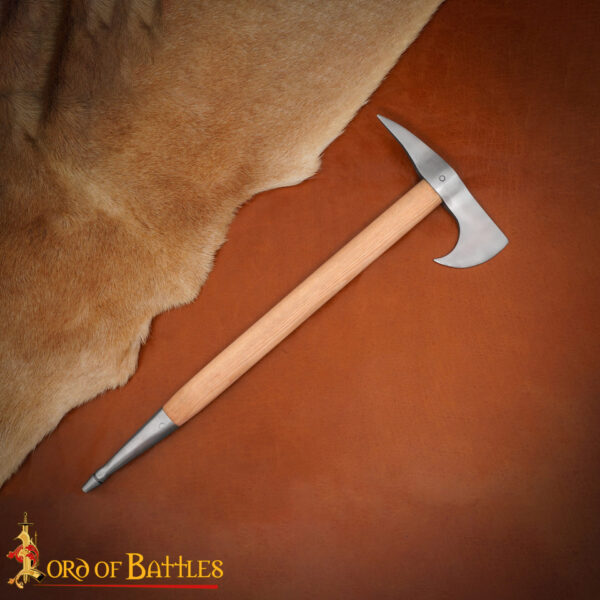 Warrior Sagaris Axe with Hand Forged Carbon Steel Head - Image 11