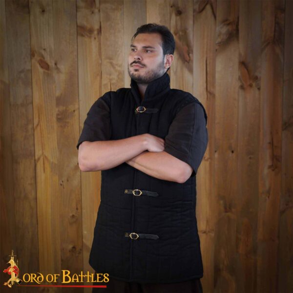 Medieval Padded Gambeson (Type 1) with front Buckles - Perfect for LARP, Medieval Events, and Renfairs - Image 7