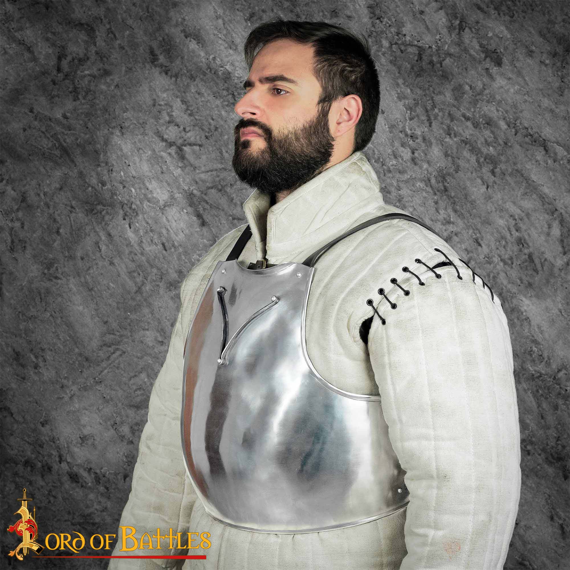 15th-Century-Steel-Breastplate-Cuirass-Armor-9104P 1