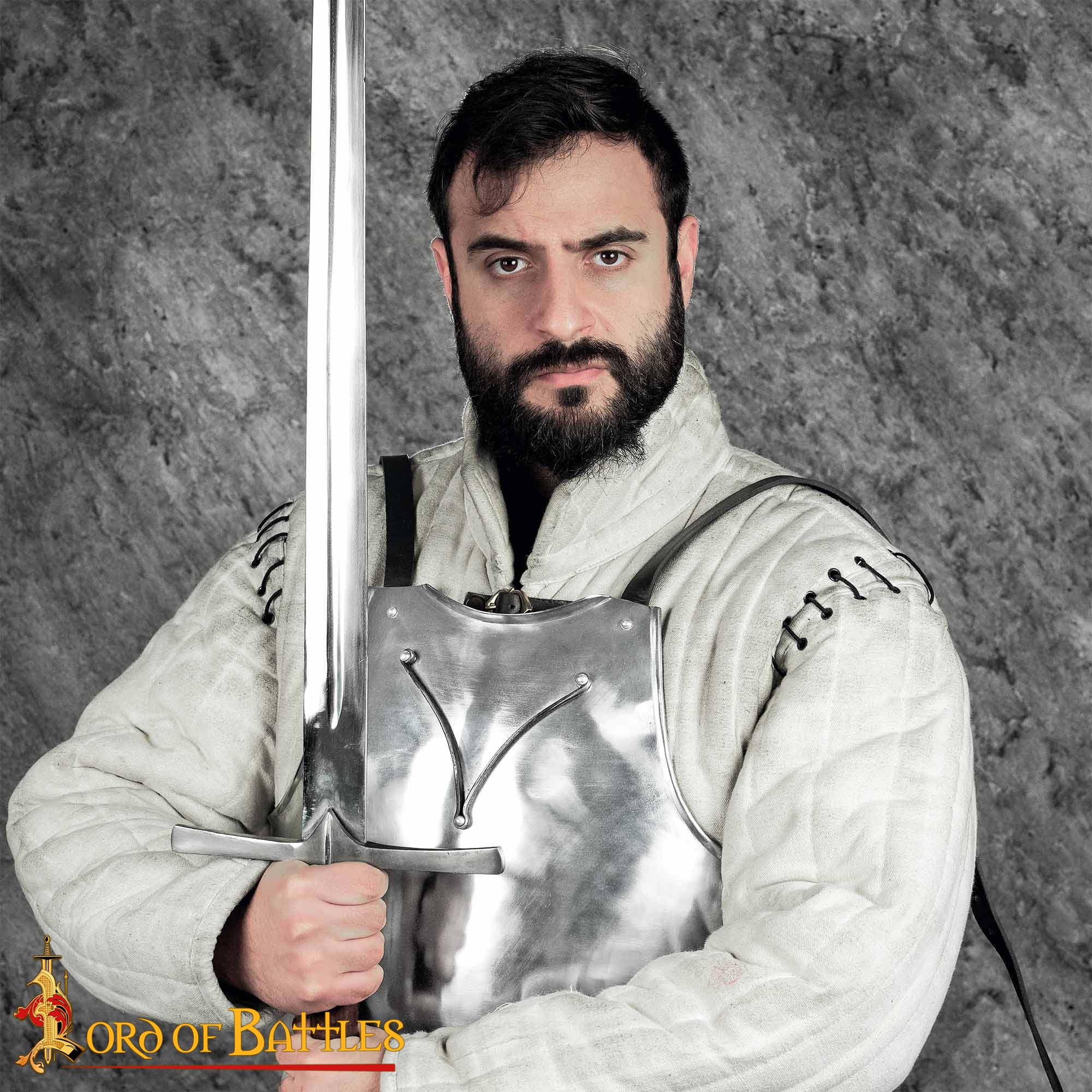 15th-Century-Steel-Breastplate-Cuirass-Armor-9104P 4