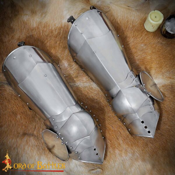 15th century Gothic Knight Leg Armor