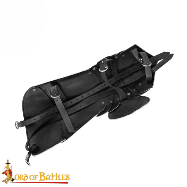 15th century Gothic Knight Leg Armor - Image 8