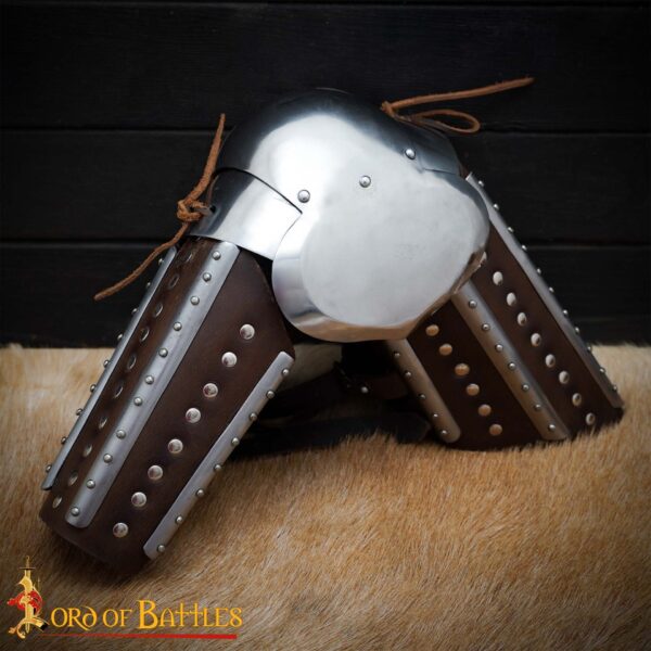 Late Medieval Splint Arm Harness / Brigandine Arm Armour - Image 6
