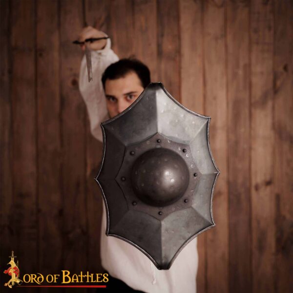 Medieval Talhoffer Buckler Shield Fencing - Image 15