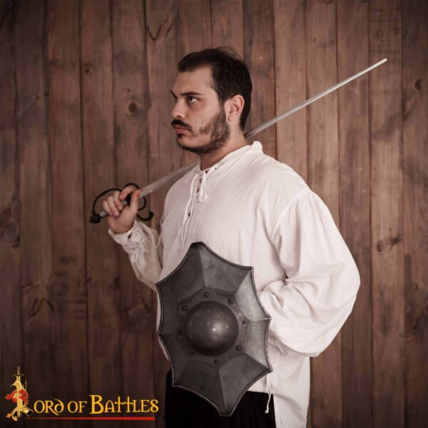 Medieval Talhoffer Buckler Shield Fencing - Image 17
