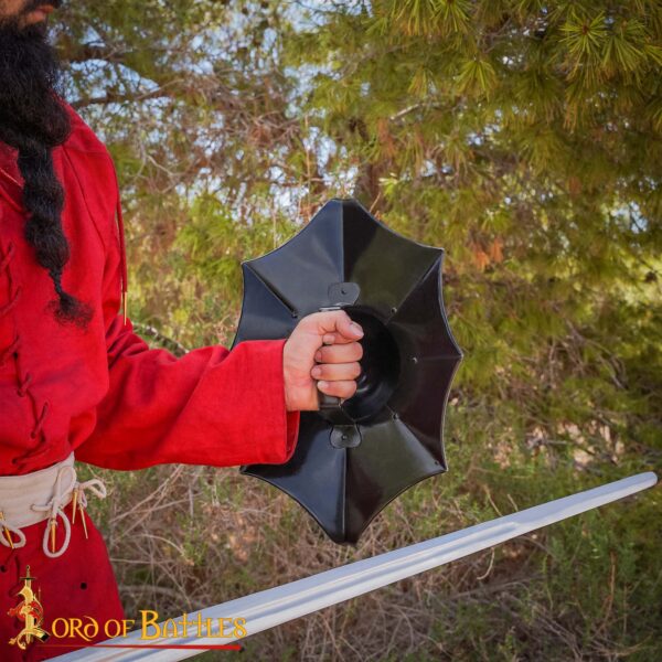 Medieval Talhoffer Buckler Shield Fencing - Image 7