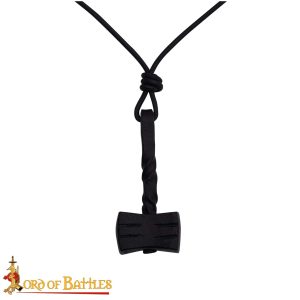 Iron Hand Forged Thor’s Hammer Mjölnir Pendant Gifting Accessory