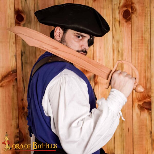 17th Century Wooden Sword Cutlass Trainer 5708 1 1