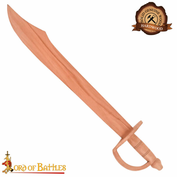 17th Century Wooden Sword Cutlass Trainer 5708 3 1
