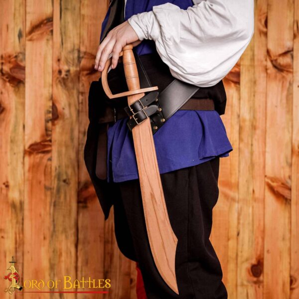 17th Century Wooden Sword Cutlass Trainer 5708 5 1