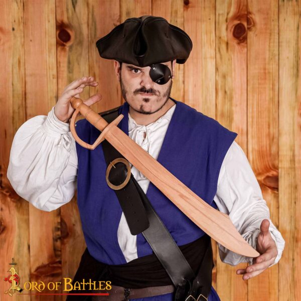 17th Century Wooden Sword Cutlass Trainer 5708 7