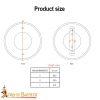 Medieval Round Fluted Buckler Fencing Steel Shield