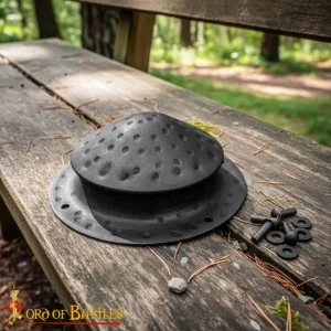 Shield Umbo - Hand-Forged Hammered Viking Shield Boss