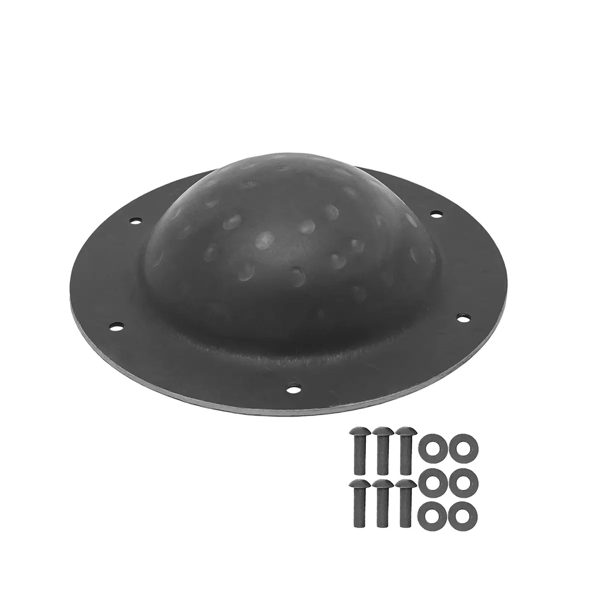 Sturdy Functional Steel Umbo for Viking or Celtic Shields, 12 gauge Sturdy Functional Steel Umbo for Viking or Celtic Shields, 12 gauge - Image 4