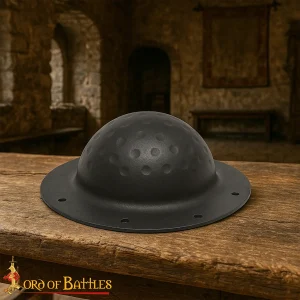 Sturdy Functional Steel Umbo for Viking or Celtic Shields, 12 gauge