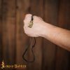 Valkyrie Viking Antique Brass Pendant with Adjustable Genuine Leather Cord