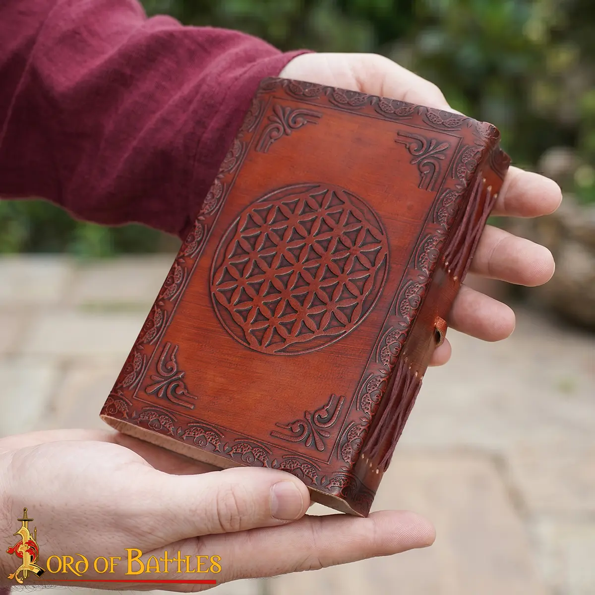 Medieval Journal with Celtic Winged Heart Handcrafted Genuine Leather Diary Notes Medieval Journal with Celtic Winged Heart Handcrafted Genuine Leather Diary Notes - Image 7