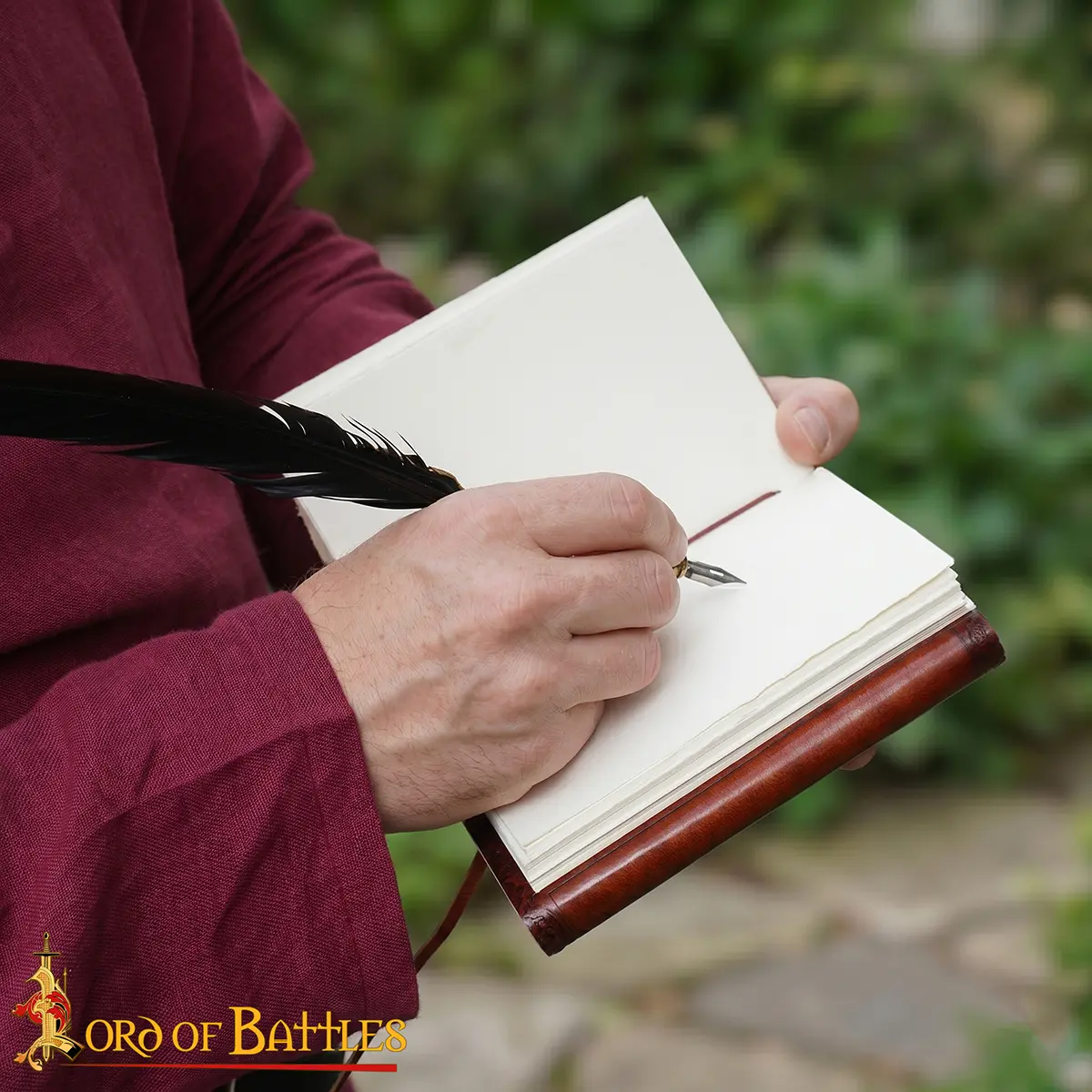 Medieval Journal with Celtic Winged Heart Handcrafted Genuine Leather Diary Notes Medieval Journal with Celtic Winged Heart Handcrafted Genuine Leather Diary Notes - Image 2