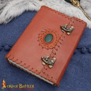 Emerald Stone leather journal​